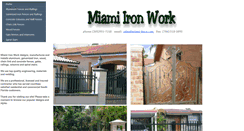 Desktop Screenshot of miami-fence.com